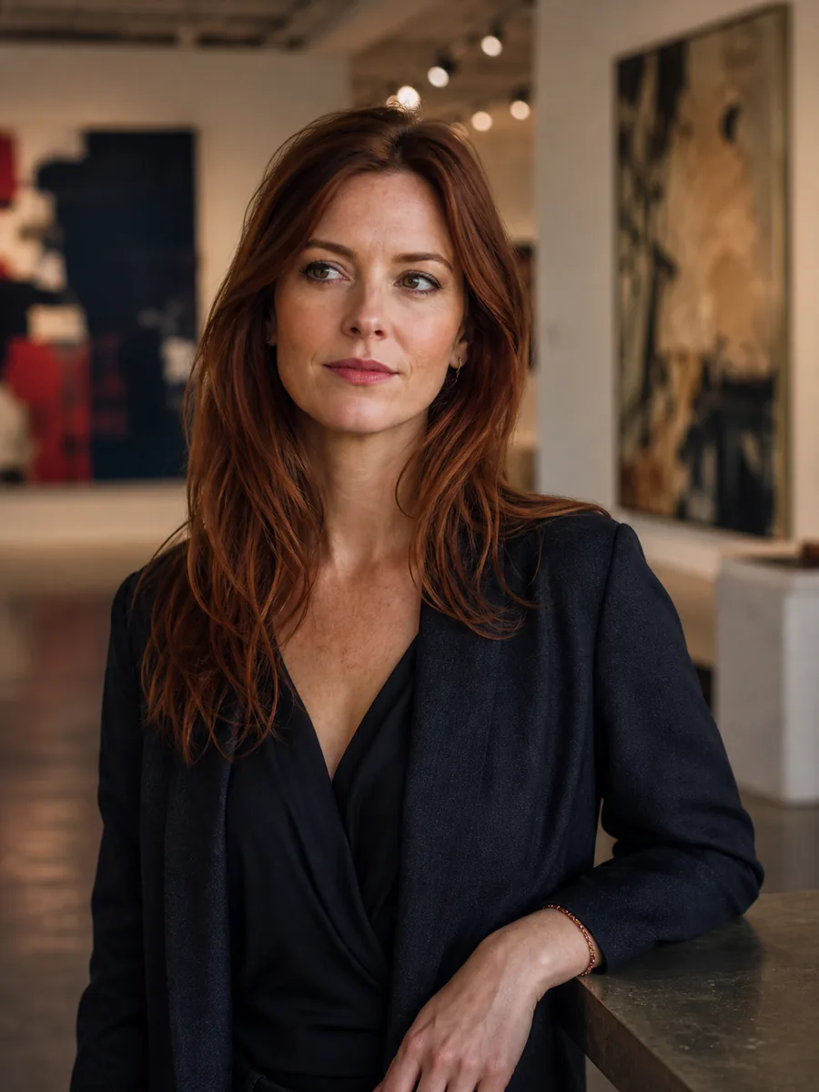 Ava, an art curator who lives in River North