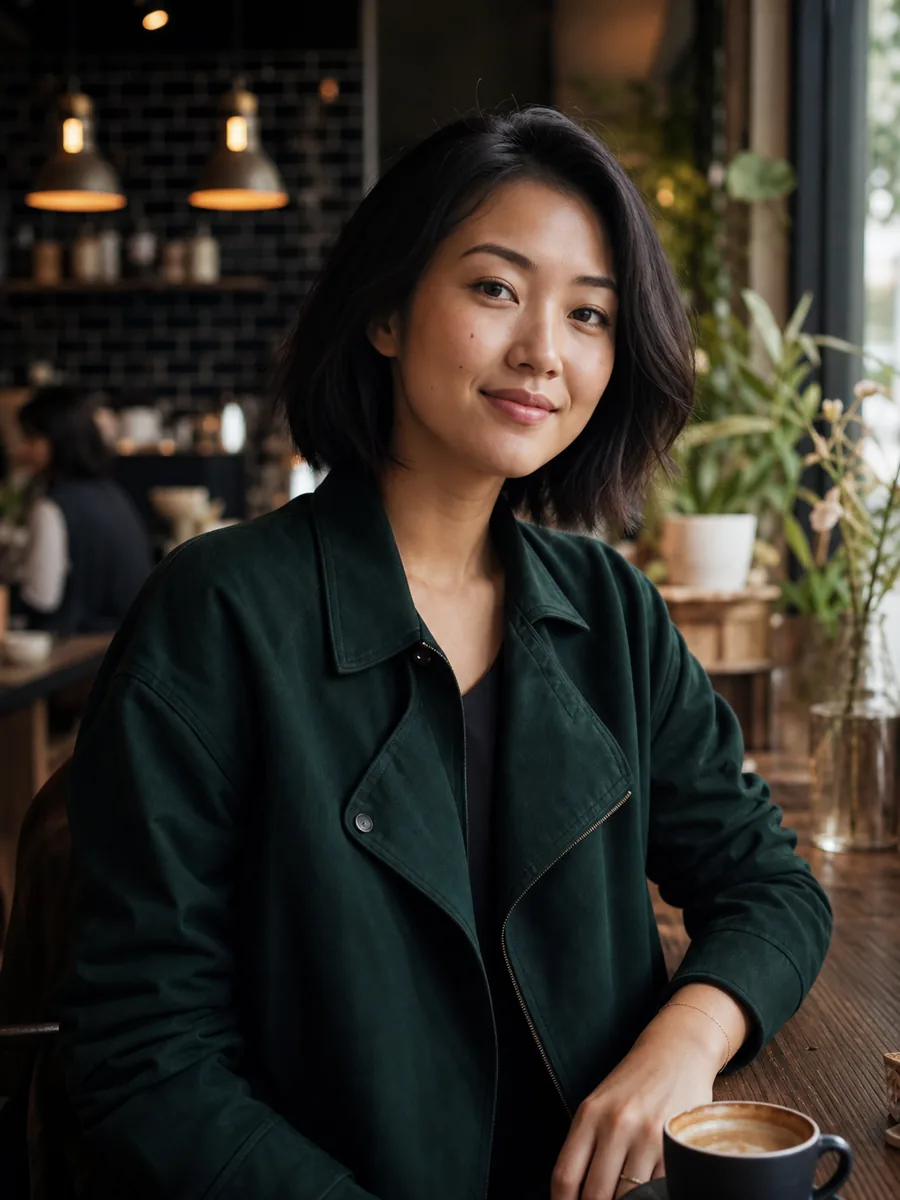 Camille, a graphic designer who lives in Wicker Park